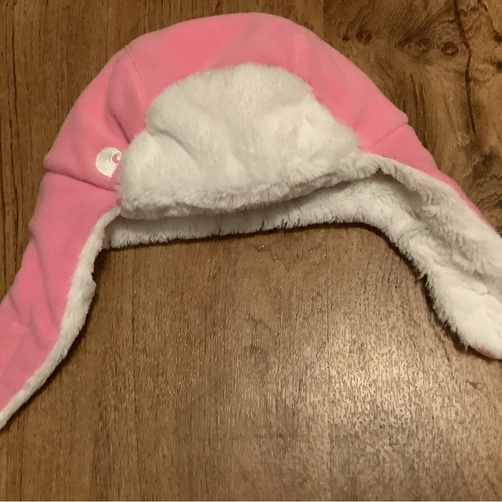 Carhartt® Infant/Toddler Trapper Hat in Pink